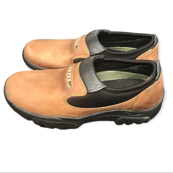 Brown Leather Roper Performance Sport Slip On Ladies Casual Shoe Size 7.5 - Picture 3 of 9